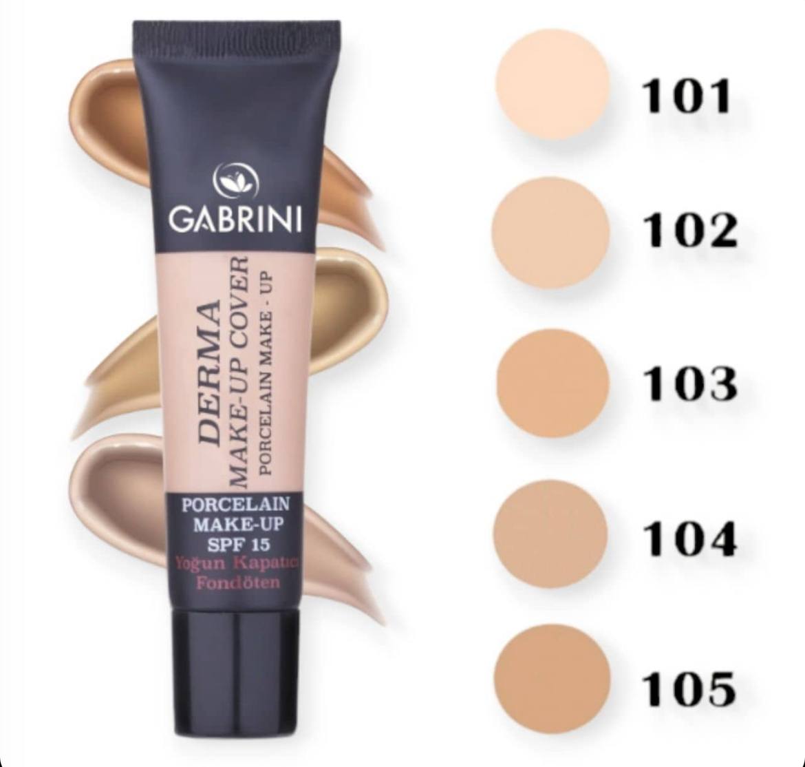 کرم پودر درما گابرینی DERMA GABRINI مدل میکاپ کاور ( اصلی)