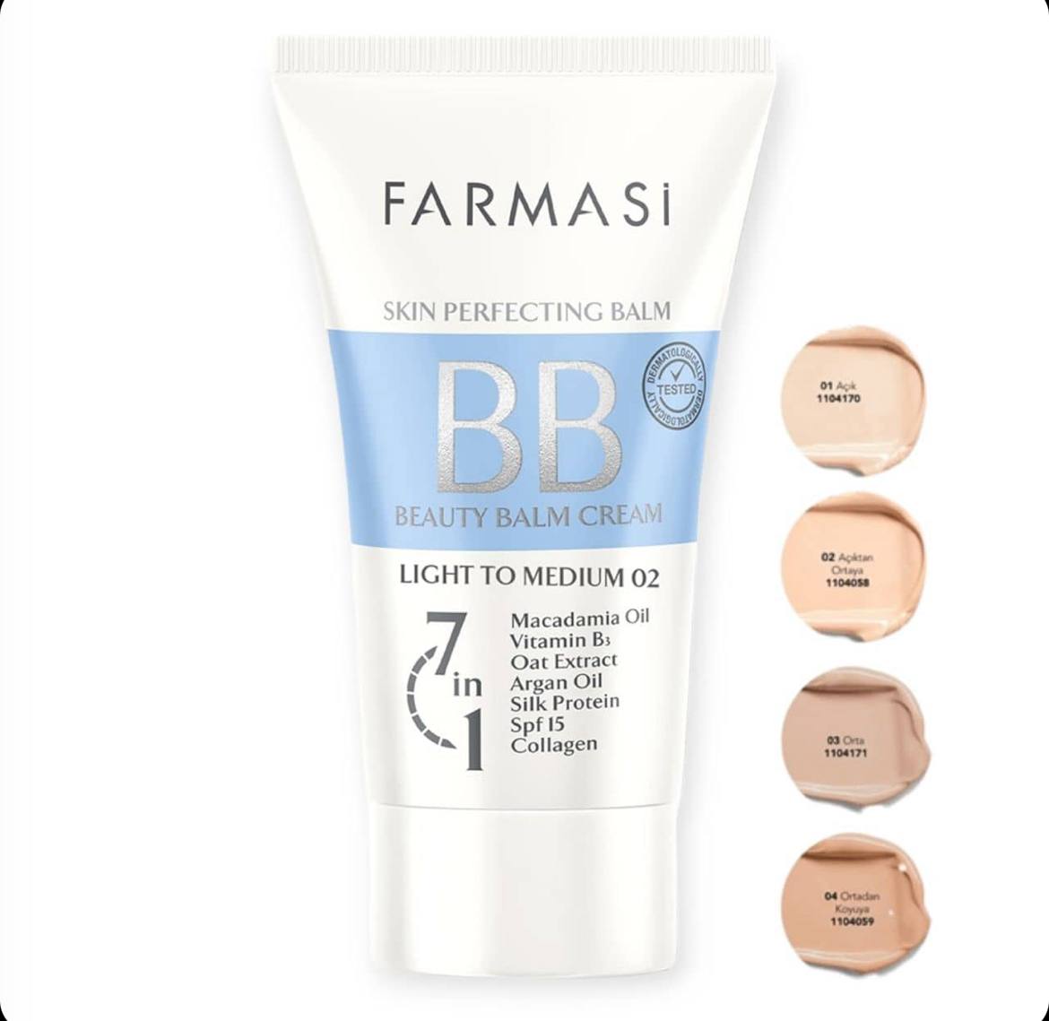 کرم پودر فارماسی FARMASI مدل بی بی