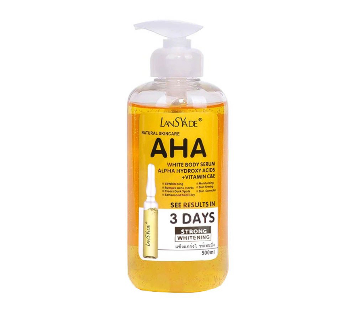 سرم روشن‌ کننده لنسیاد مدل AHA – حجم ۵۰۰ میلی‌لیتر