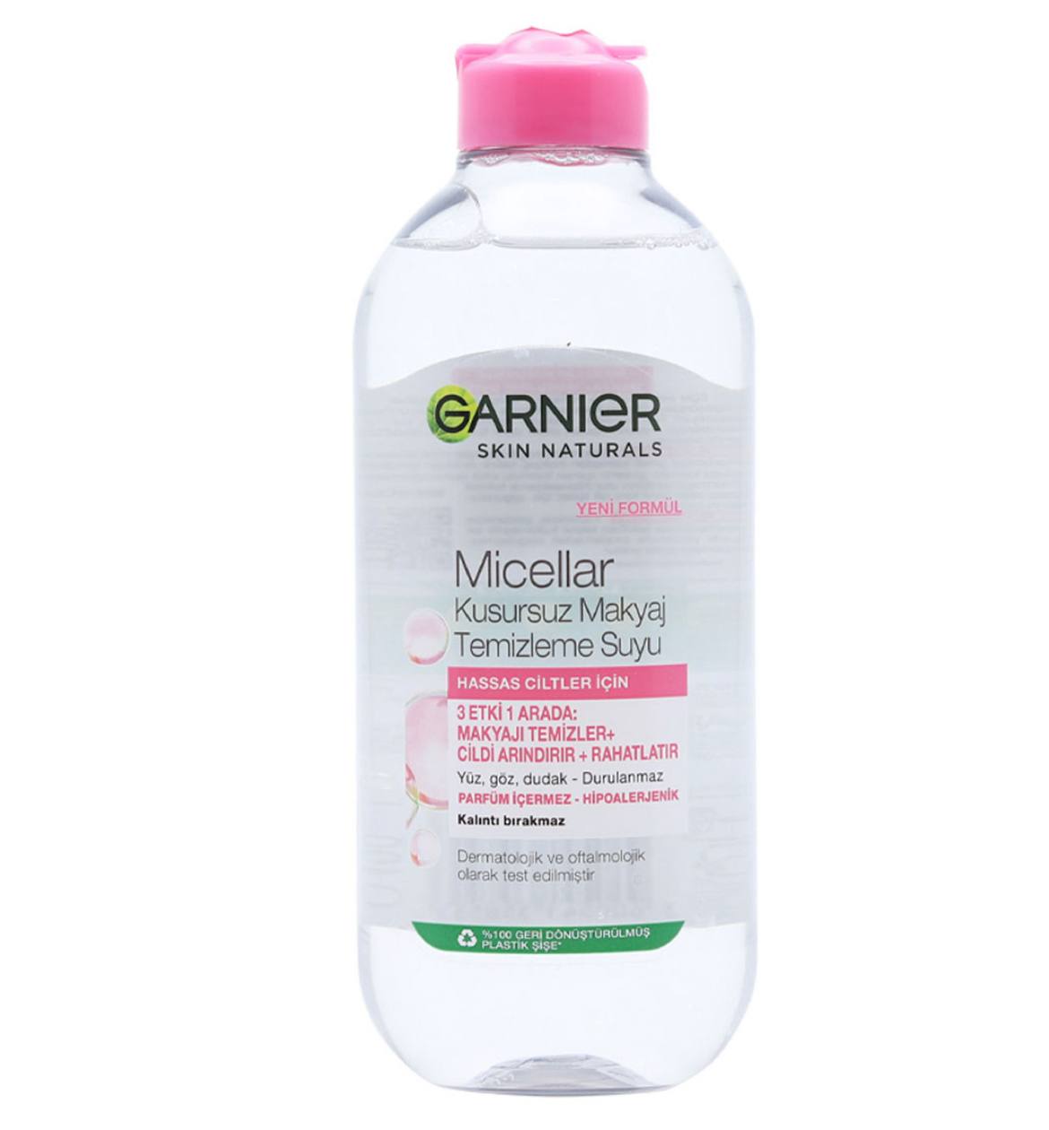 میسلار واتر گارنیر صورتی برای پوست حساس