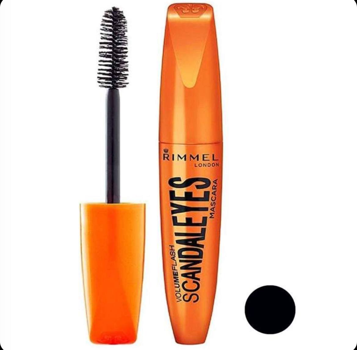 ریمل پوکه نارنجی ریمل لندن RIMMEL LONDON مدل Volume Flash Scandale Eyes