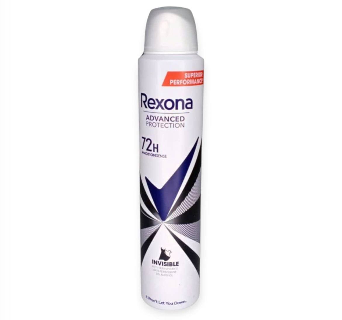 اسپری ضد تعریق زنانه  رکسونا Rexona مدل Invisible Advanced Protect