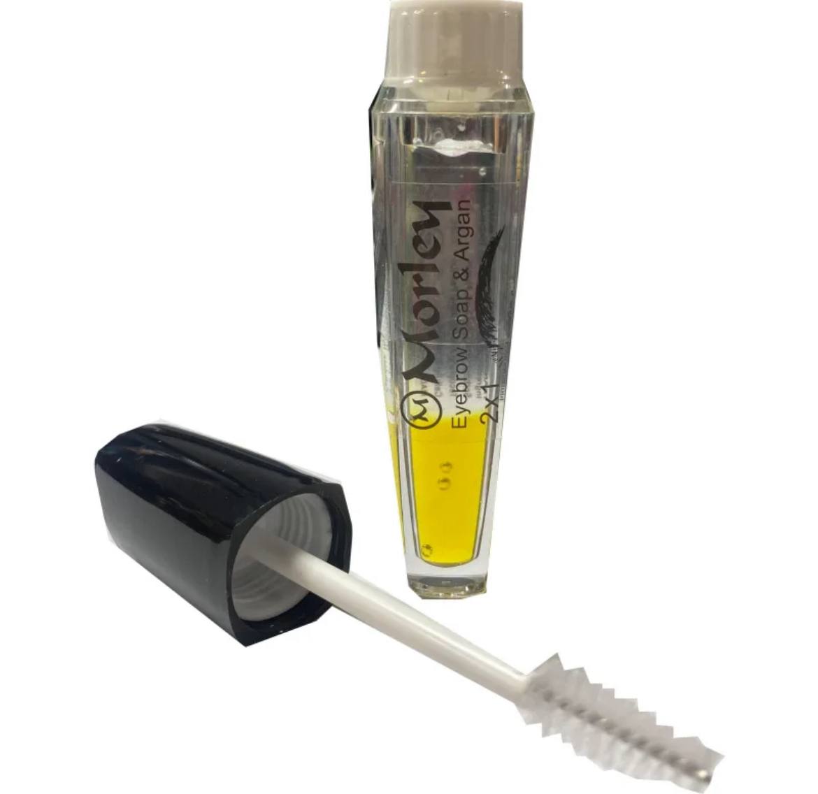 میکس صابون و ژل ابرو دو فاز آرگان دار مورلی MORLEY مدل 2 در 1