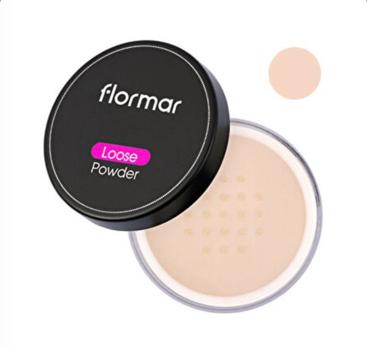 پودر فیکس فلورمار flormar مدل لوز پاودر شماره 002 حجم 18 گرم