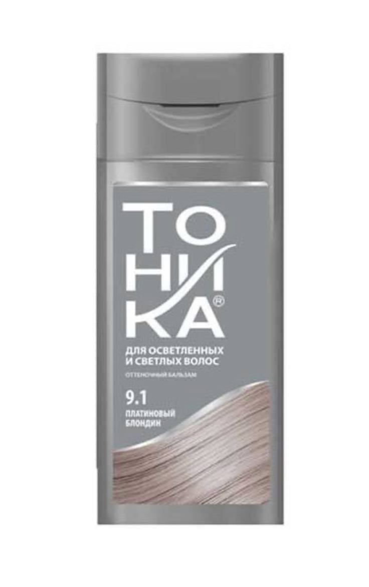 شامپو رنگ تونیکا شماره 9.1 رنگ پلاتینیوم بلوند
