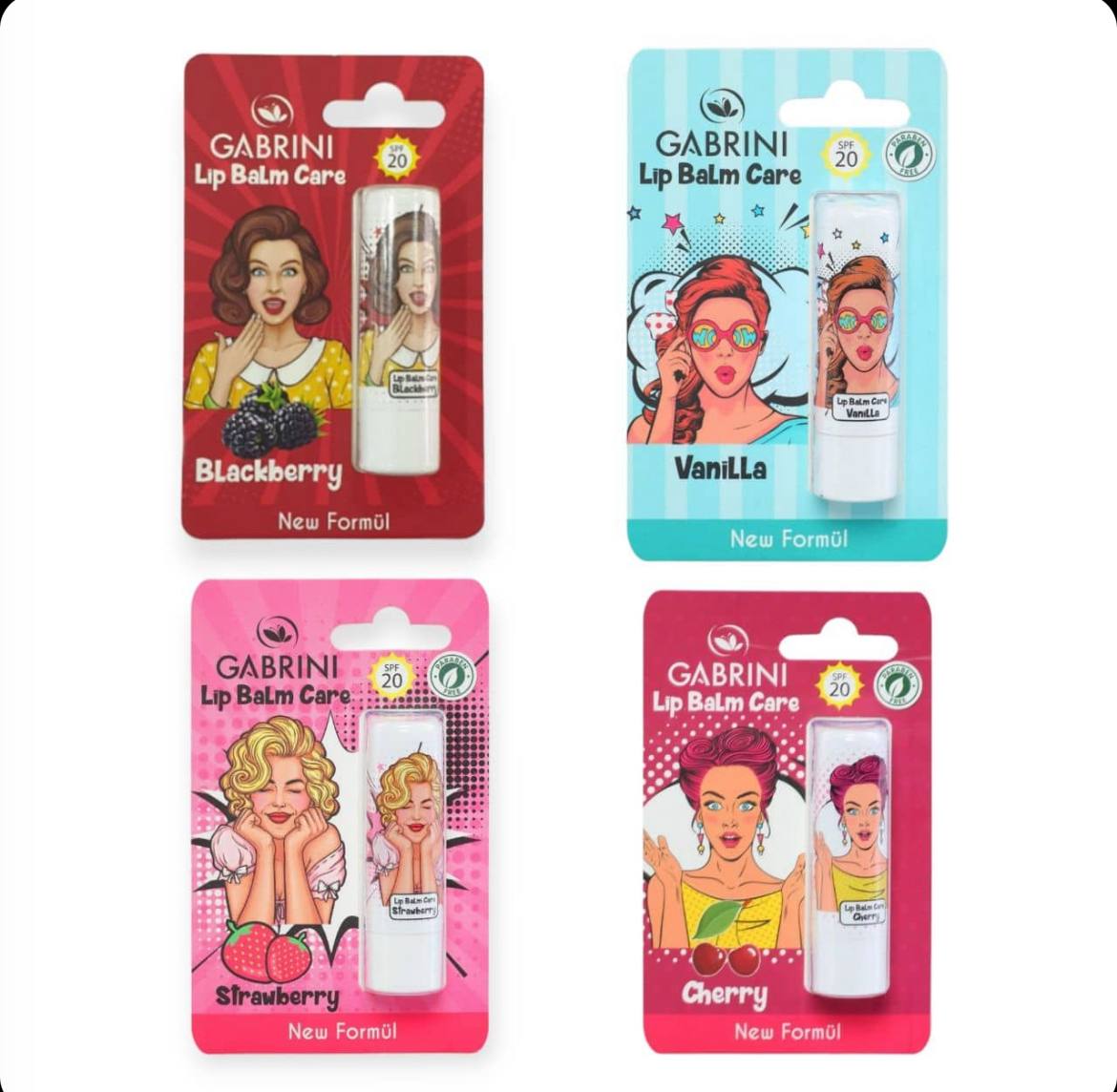 بالم لب عصاره وانیل SPF20 گابرینی