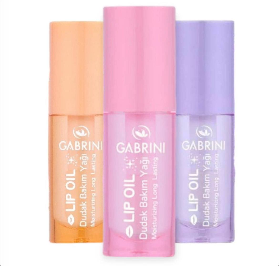 روغن لب گابرینی GABRINI رایحه هلو، شاه توت، آناناس، توت فرنگی حجم 5 میلی لیتر