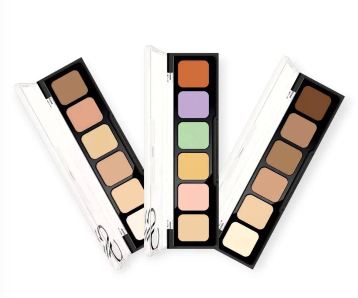 پالت کانسیلر كوركتور کاموفلاژ گلدن‌رزGOLDENROSE مدل Camouflages