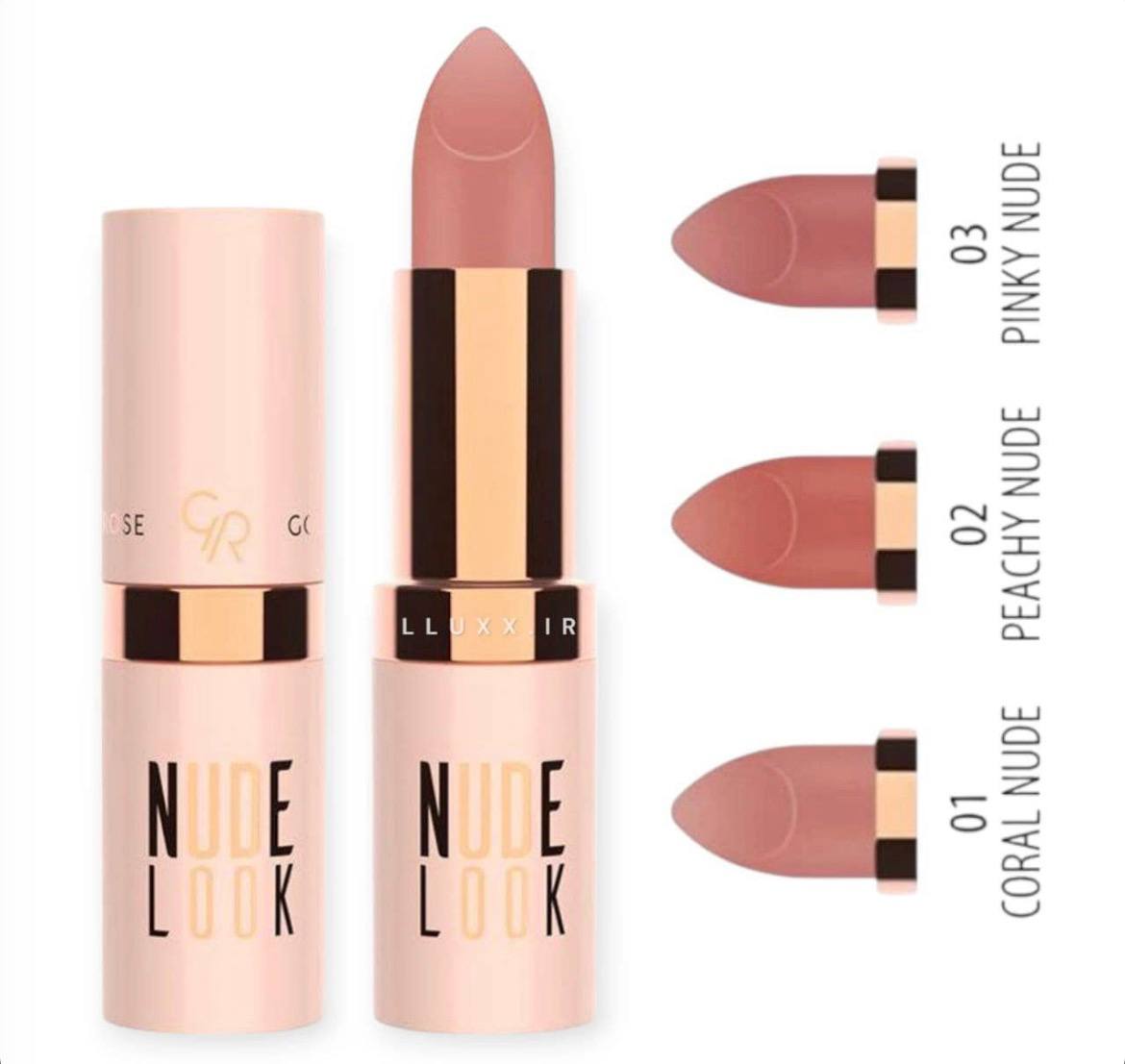 رژلب جامد مات نود لوک گلدن رز