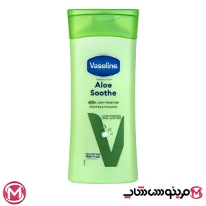 لوسیون بدن وازلین 200میل مدل Aloe Soothe